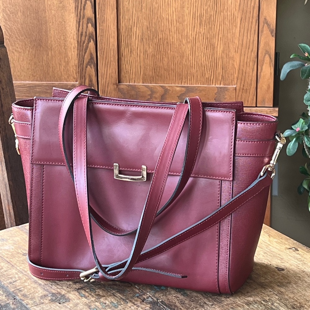 Italian Leather brief Satchel